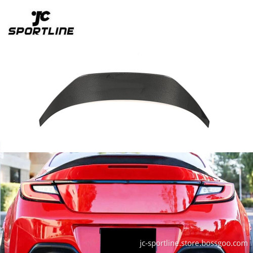 Subaru BRZ Toyota GR86 2022-24 Carbon Fiber Rear Spoiler Wing